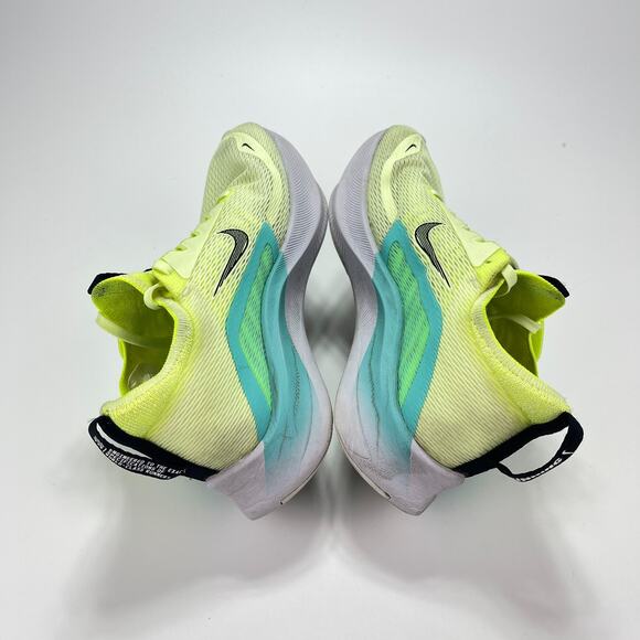 Nike Zoom Fly 4 Bright Yellow Athletic Running Shoes Sneakers Women's Size 9 - Picture 5 of 10